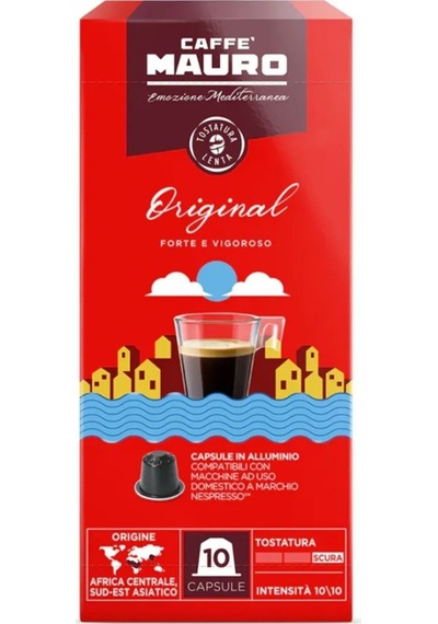 Caffe Mauro Original Nespresso Kapsül Kahve 40 Kapsul Kapsül Kahve