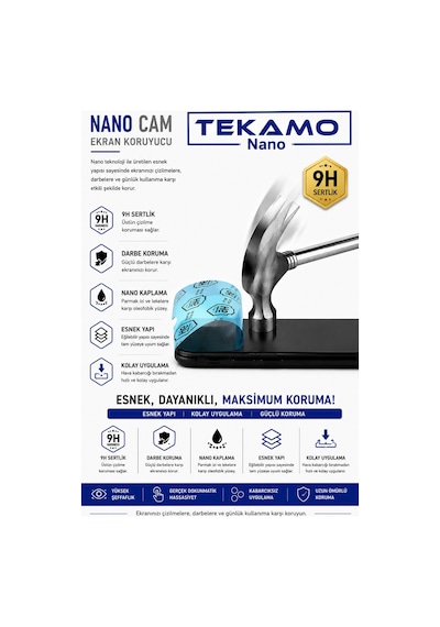 Samsung Galaxy A37 Uyumlu Nano Cam Ekran Koruyucu