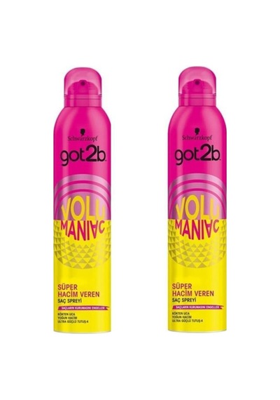 Got2b 2'li  Volumaniac Hacim Veren Saç Spreyi 300 ml 661-2
