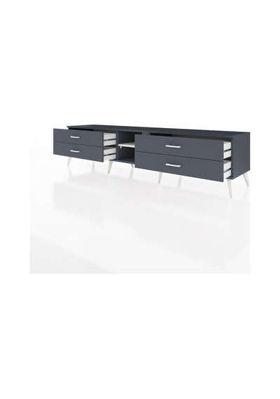 Hyperion Tv Ünitesi Tek Raflı 4 Çekmeceli 220x44x51 Antrasit-aytaşı/antrasit Aytası/antrasıt - Antrasıt Hyperion Tv Ünitesi Tek Raflı 4 Çekmeceli 220x44x51 Antrasit-aytaşı/antrasit Aytası/antrasıt - Antrasıt