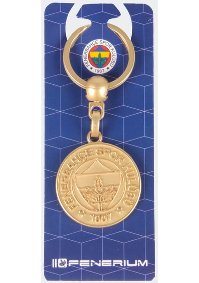 FB LOGO  METAL ANAHTARLIK-ALTIN