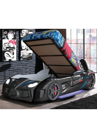 Arabalı Yatak, Audi Bazalı Kapıları Açılabilen Koltuklu Full Ledli Arabalı Yatak Arabalı Yatak, Audi Bazalı Kapıları Açılabilen Koltuklu Full Ledli Arabalı Yatak