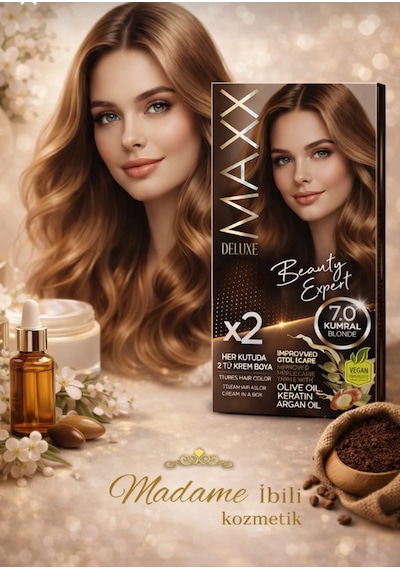 Maxx Deluxe Kumral Kalıcı Saç Boyası