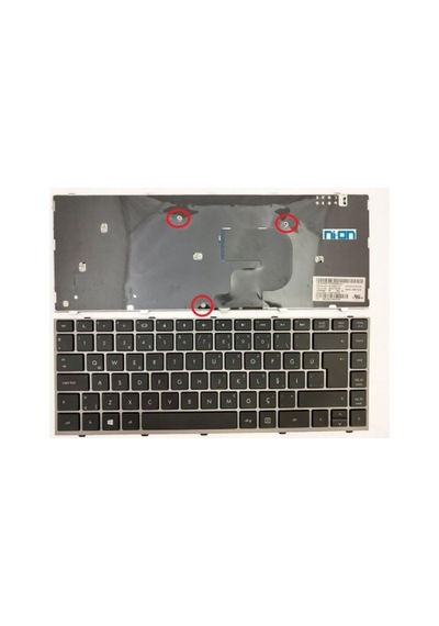 Nion Hp Probook 4346s Uyumlu Notebook Laptop Klavye Siyah Tr