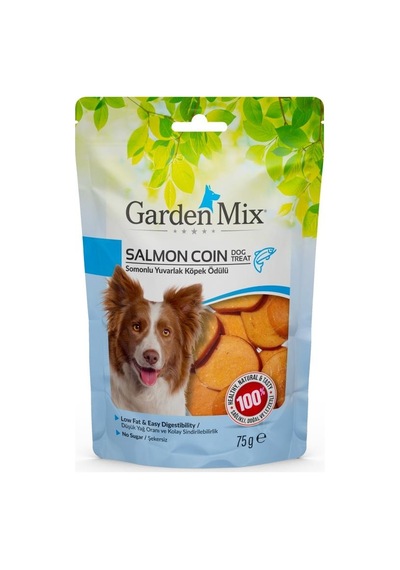 Garden Mix Somonlu Yuvarlak Köpek Ödülü 75 G