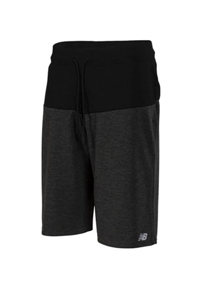 New Balance Mens Lifestyle Erkek Şort Siyah Siyah