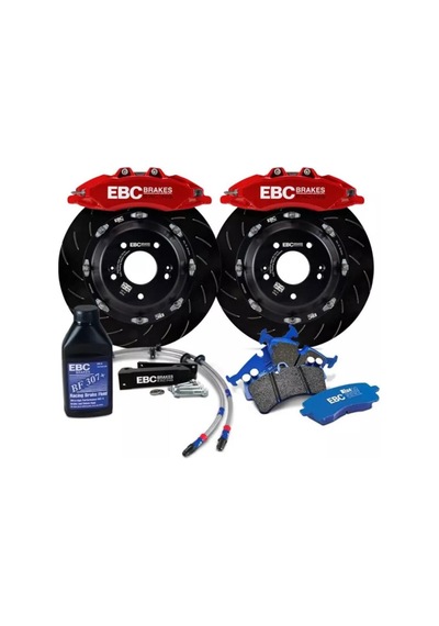 Ebc Racıng Bıg Brake Kıt Wv Mqb Patform Kırmızı Kaliper 330mm Bbk005red-1