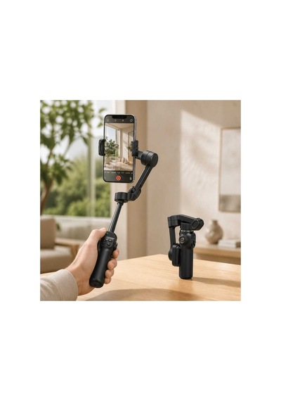 Smart X2 3 Eksen Akıllı Telefon Gimbal Stabilizer İos Uyumlu  & Android