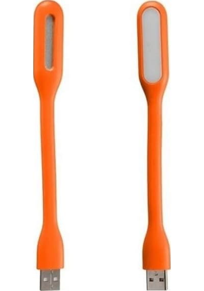 Zhltools Mini Taşınabilir Usb Led Lamba Otomobil Usb Lamba Turuncu