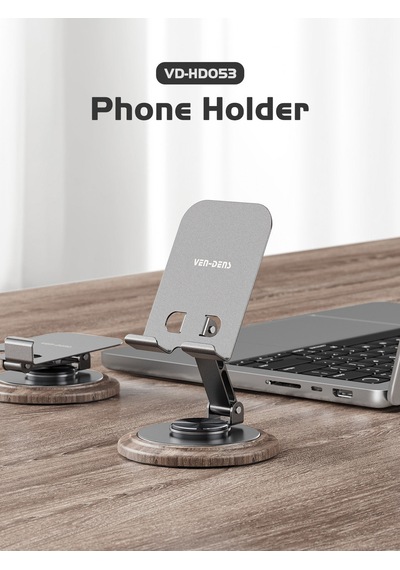 Ven-dens Vd-hd053 Premium Katlanabilir Masa Üstü Telefon Standı