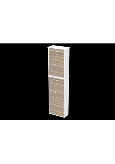 Modilayn Verve Antre 52x194x26 Cm 5 Düşer Kapak 10 Göz Bölmeli Ayakkabılık Çok Renkli Modilayn Verve Antre 52x194x26 Cm 5 Düşer Kapak 10 Göz Bölmeli Ayakkabılık Çok Renkli