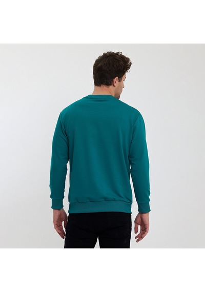 Twobull OSLO Erkek  Petrol Sweatshirt