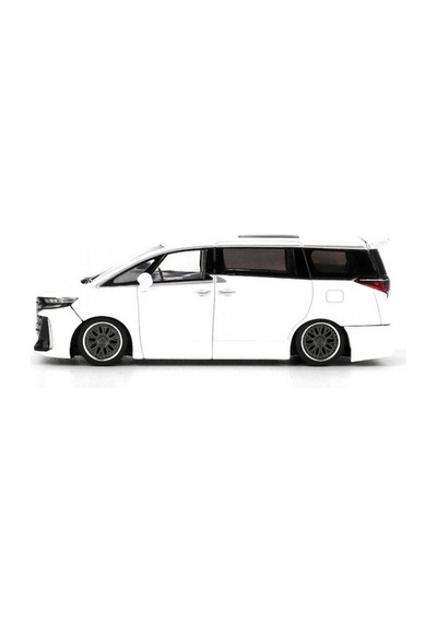 Mini Gt Toyota Vellfire 40 Kuhl White 1/64 Diecast Koleksiyon Model Araba 7,8 Cm