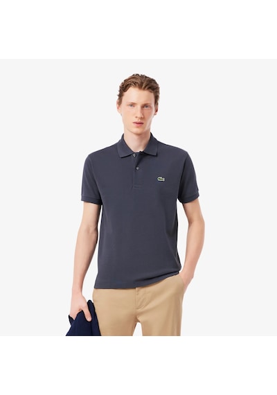 Lacoste Geniş Beden Erkek Polo T-shirt Koyu Antrasit