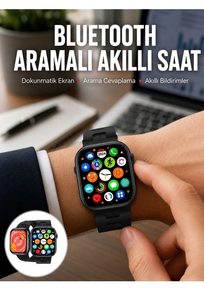 Yeni Seri Akıllı Saat Amoled Ekran Yüksek Çözünürlüklü 41 Mm Kasa - Lisinya