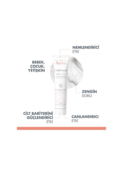 Avene-çok Kuru Ciltler İçin Besleyici Bakım Kremi - Cold Cream 40 Diğer