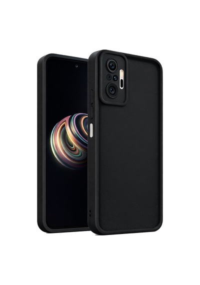 Mi Redmi Note 10 Pro Ve Redmi Note 10 Pro Max Uyumlu Kamera Çıkıntılı Mat Silikon Telefon Kılıfı Resimdeki