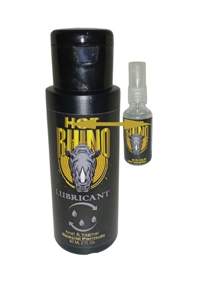 Hotrhino 60 Ml Analvajinal Konforlugiriş Rahatkayış Jeli + Rhino Geciktiricisprey 30 Ml