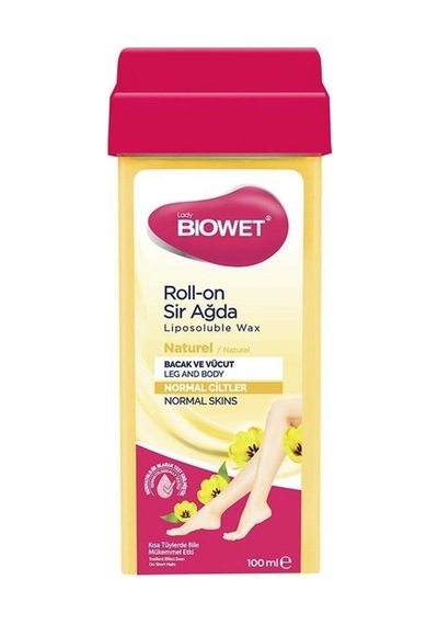 Biowet Roll On Sir Ağda Normal Ciltler İçin Naturel 100 Ml