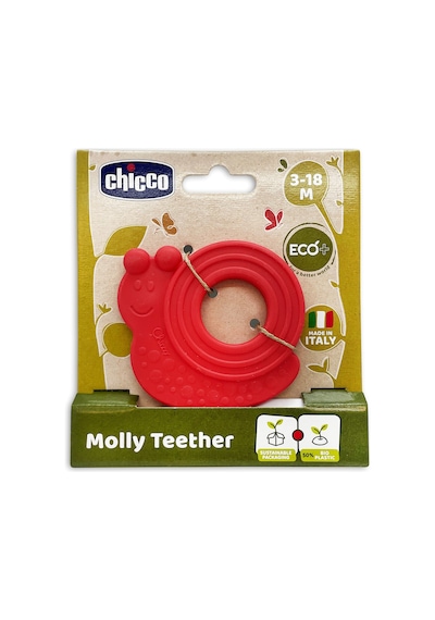 Chicco Molly Diş Kaşıyıcı 3-18 Ay - Kırmızı