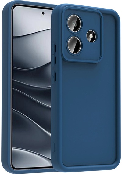Xiaomi Redmi Note 14 4g Kılıf Kamera Korumalı Zore Ananas Kapak Koyu Yeşil