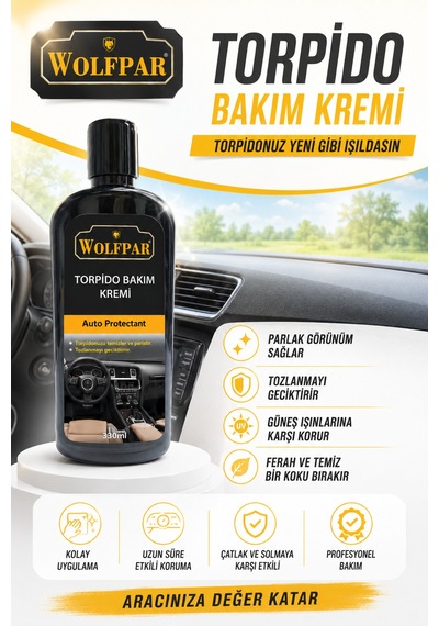 Torpido Bakım Kremi