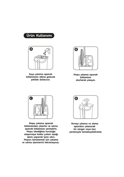 Elefan Otto Mop Seti İle Temizlikte Mükemmellik