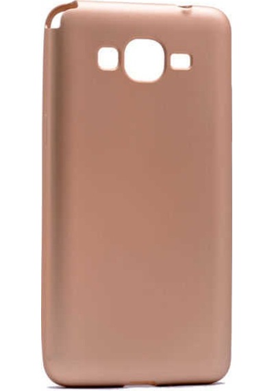 Samsung Uyumlu Galaxy J2 Prime Kılıf Zore Premier Silikon Kapak Gold