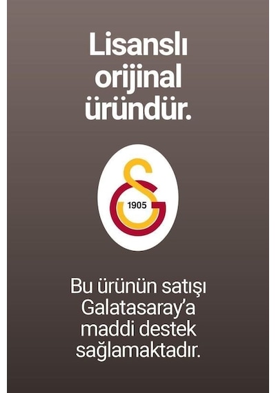 Galatasaray Lisanslı Çift Yön Baskılı Şal Kaşkol Atkı Ahşap Kutulu Sarı - Kırmızı