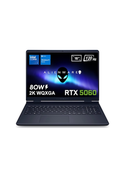 Dell Alienware 16 Aurora AC16250-C716156W i7-240H 16 GB DDR5 1 TB SSD RTX5060 16" W11H Dizüstü Bilgisayarı