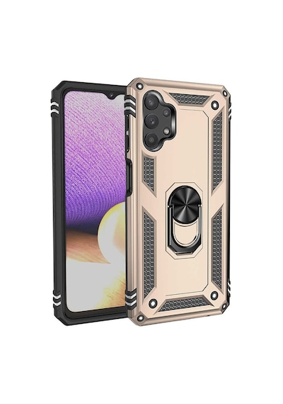 Samsung Uyumlu Galaxy A13 4g Kılıf Zore Vega Kapak Gold