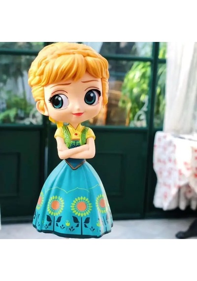 Vıp Yüksek Kalite 15 Cm 7 Li Elsa Anna Sofia Alice Prenses Aurora Karakter Full Set Yılbaşı Hediyesi Diğer