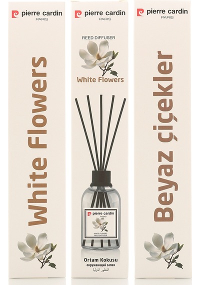 Pierre Cardin Beyaz Çiçekler Reed Diffuser 110 ML