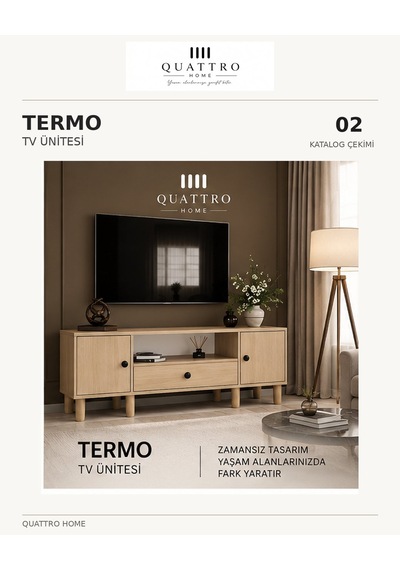 Termo Tv Ünitesi Ahşap