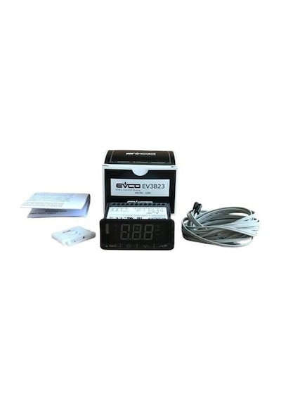 Dijital Termostat Evco Ev3b23 Çift Prob 220v