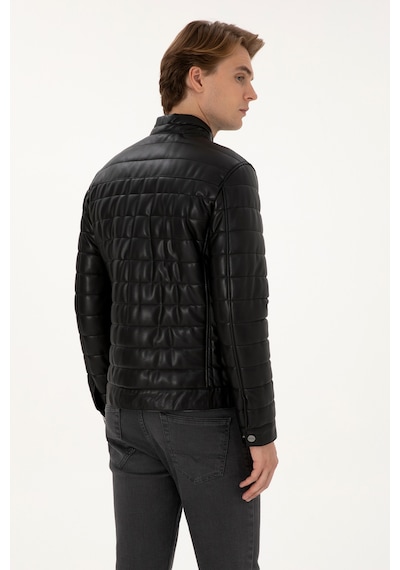 U.s. Polo Assn. Erkek Siyah Deri Mont-kaban 50317321-001 001sıyah
