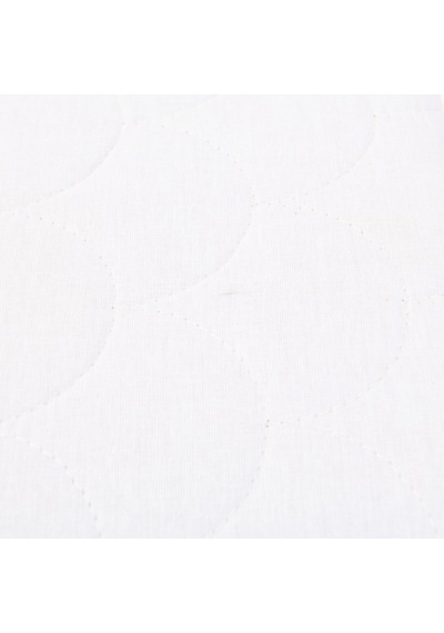 Soft Dalga Kapitoneli Yastık Alezi - Beyaz - 50x70 Cm Renkli