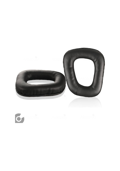 Logitech G930 G430 F450 G432 G332 G231 G230 Uyumlu Kulaklık Sünger Yastığı Pedi Ve Kafa Bandı Deri Siyah