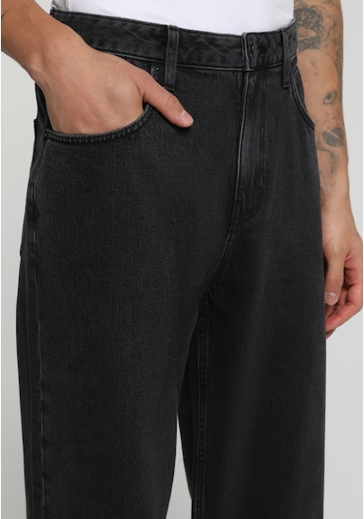 Colin's Colins Loose Baggy Fit Erkek Black Black Denim Jean Pantolon Cl1082635 Q1.v1 Dn45111