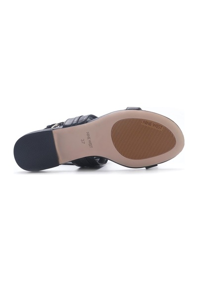 Nine West Maıs 5fx Siyah Kadın Düz Sandalet 000000000101928945 Siyah