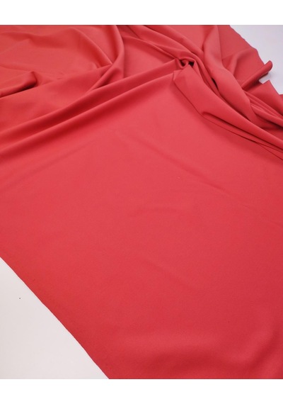 Pastel Kırmızı Dalgıç Jarse Kumaş İnce Esnek Tok Duruşlu Taytlık & Elbiselik En: 120cm-11808