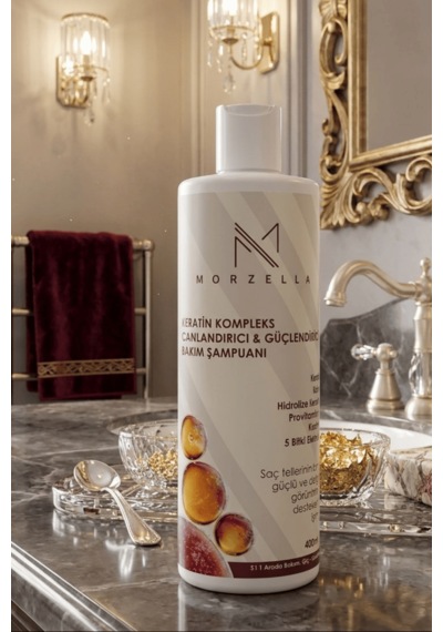 Keratin Ve Kolajen İçerikli Dolgunlaştırıcı Canlandırıcı Şampuan 400 Ml Tüm Saç Tipleri