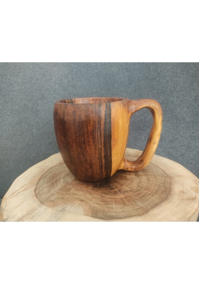 Kuksa Büyük Boy 260 Ml Ceviz Çok Renkli