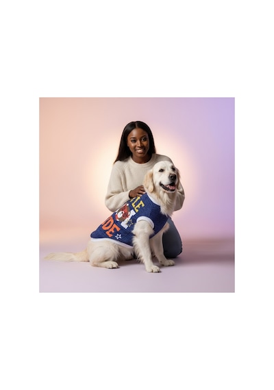 Kedi Ve Köpek İçin Little Cool Dude Polyester Sweat