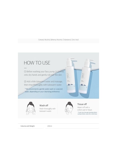 Roundlab 1025 Dokdo Cleansing Milk Yüz Temizleyici 200 Ml