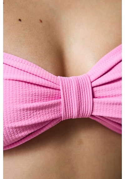 Penti Açık Pembe Bia Straplez Knot Bikini Üstü
