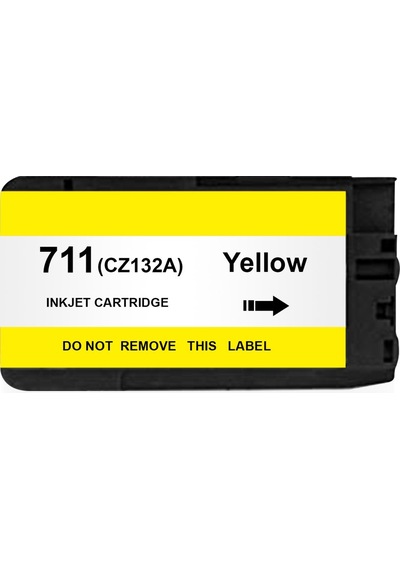 BK HP 711Y (Cz132A) Uyumlu Sarı Kartuş - HP Designjet T120 / T520