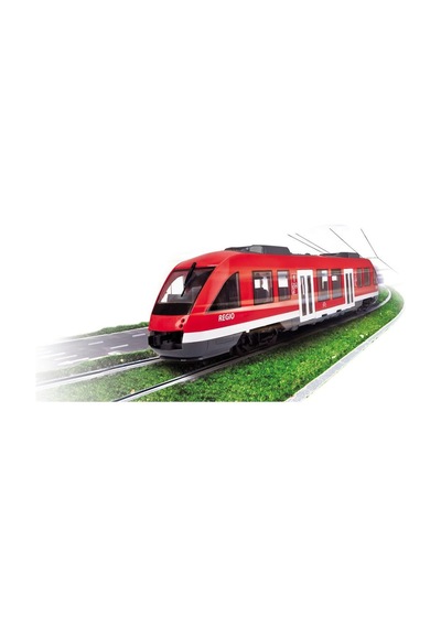 203748002 City Train Free Wheel İnterior Opening Doors And Roof 1 43