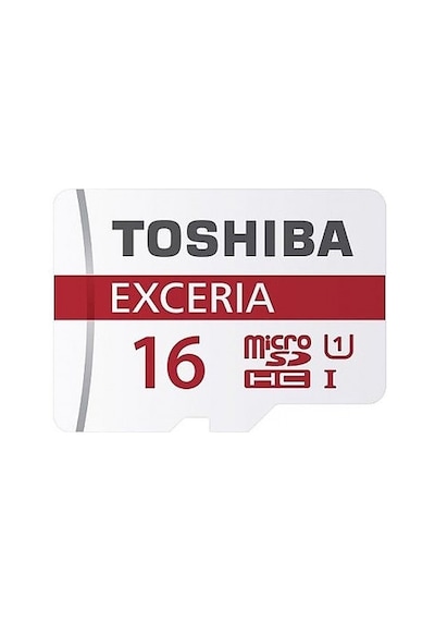 Toshiba Exceria M301-EA 16 GB MicroSDHC Class 10 UHS-I Hafıza Kartı + Adaptör