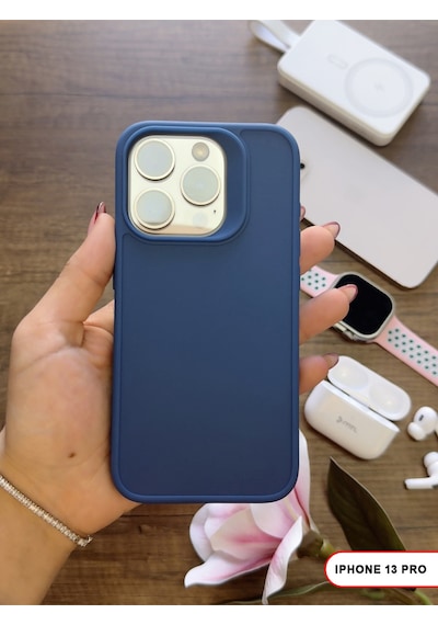 Apple iPhone 13 Pro Uyumlu Kamera Korumalı Darbeye Dayanıklı Renk Atmayan Keep Silikon Kılıf Lacivert Apple iPhone 13 Pro Uyumlu Kamera Korumalı Darbeye Dayanıklı Renk Atmayan Keep Silikon Kılıf Lacivert